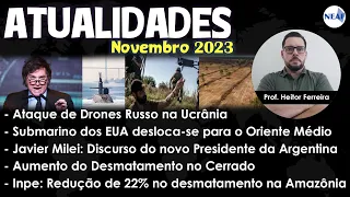 Atualidades para Concursos Públicos NEAF | Novembro de 2023