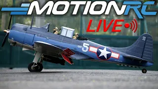 Live Unboxing Of The Nexa SBD-5 Dauntless | Motion RC LIVE
