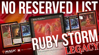 🔴 NO RESERVED LIST LEGACY 🔴 $750! Bonus Round Ruby Storm Combo — Mono-Red MTG | Magic: The Gathering