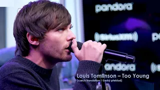 Louis Tomlinson – Too Young (Lyrics / CZ překlad)