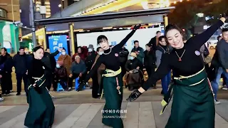 西藏那曲比如舞蹈Xizang music such as dance