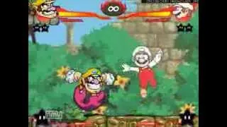 Super Mario Fighters 3 Wario VS Mario