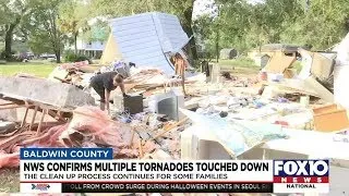 Multiple tornados touched down in Baldwin County