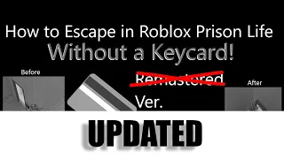 Escape Prison Life Without A Keycard (Roblox Tutorial)