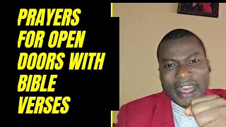 PRAYERS FOR OPEN DOORS WITH BIBLE VERSES