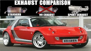 STANDARD, NO EXHAUST, SPORT - Smart Roadster Exhaust Sound