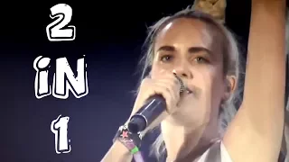 [ 2in1 ] Major Lazer & MØ - Lean On [ LIVE ] at Coachella