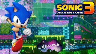 Sonic Adventure 3 (Dreams PS5 Fangame) - Glitchy Gadget (WORLD PREMIERE!)