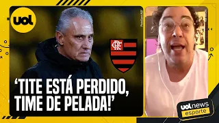 'TITE ESTÁ PERDIDO! FLAMENGO NÃO PODE SER TIME DE PELADA!' CASAGRANDE DISPARA SOBRE O QUE DEU ERRADO