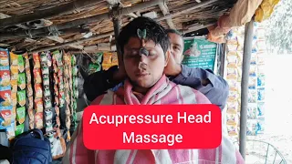 Street Barber Acupressure Head Massage