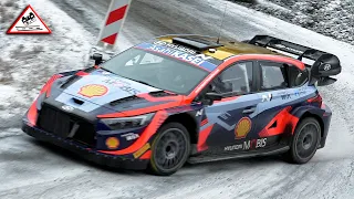 Test Pre Rallye Monte-Carlo 2024 | Thierry Neuville | Hyundai i20 N Rally1 [Passats de canto]