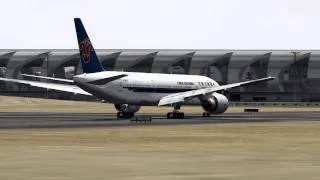 China Southern Dubai Int'l (OMDB) Boeing 777-200ER FS9 [HD1080]