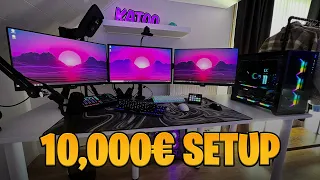 MEIN 10.000€ GAMING & STREAMING SETUP