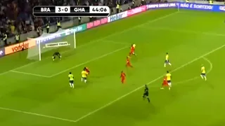 Brazil vs Ghana 3 - 0 Highlights International Friendly