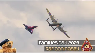 EXCLUSIVE RAF CONINGSBY FAMILIES DAY 2023 | F-35 ROLE DEMO, TYPHOON DISPLAY ANARCHY1, BBMF & VAMPIRE