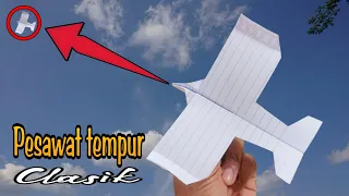 Tutorial Pesawat Kertas terbang lama, Pesawat Tempur klasik