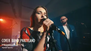 Cover band PartyLand - Медведица (Мумий Тролль cover) live, живой звук