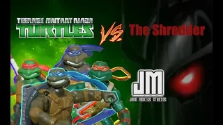 TMNT VS THE SHREDDER - NINJA TURTLES STOP-MOTION