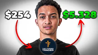 THE FUNDED TRADER: From ZERO to $10,000 in PAYOUT in 60 Days Trading FOREX - EP1"