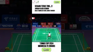 Anthony Sinisuka Ginting (Indonesia)  Vs P.  Teeraratsakul (Thailand) | Thomas Cup 2024