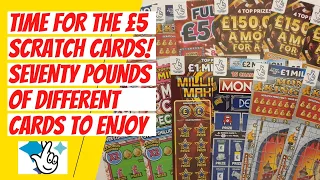 £70 mix of £5 scratch cards for you to enjoy. Lets bring out the big guns and try for a huge win