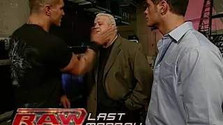 Randy Orton Slapping Dusty Rhodes Recap RAW Jul 09,2007