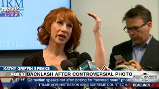 FULL Kathy Griffin Press Conference on Severed Trump Head Photo - MUST WATCH (FNN)