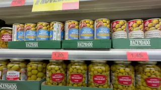 Цены на продукты Испания 2024. Mercadona в Аликанте.