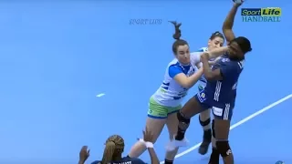 France vs Slovenia 23:24 (10:13) | HIGHLIGHTS Women's handball | 2017 World Women's Championship