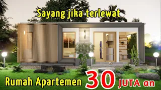 Sayang jika terlewat! Rumah apartemen biaya 30 jutaan nuansa ROMANTIC