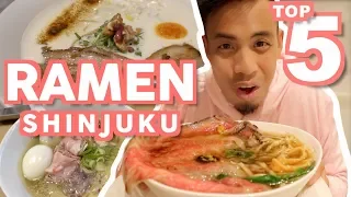 Tokyo Ramen Top 5 Must Eat at Shinjuku | Japanese Food Guide