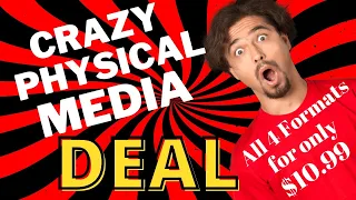 Crazy Physical Media Deal | All 4 Formats for Only $10.99 | 4K + Blu-ray + DVD + Digital