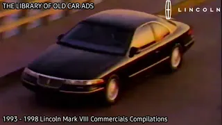 1993 - 1998 Lincoln Mark VIII Commercials Compilations