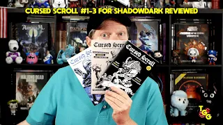 Cursed Scroll for Shadowdark Issues 1-3 Reviewed