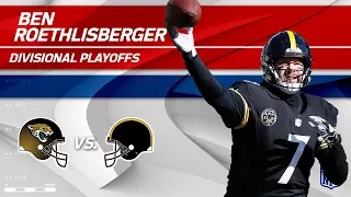 Ben Roethlisberger's Unbelievable 5 TDs! | Jaguars vs. Steelers | Divisional Round Player HLs