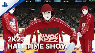 JABBAWOCKEEZ in the NBA 2k23 Halftime show
