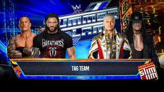 ROMAN REIGNS & RANDY ORTON VS CODY RHODES & THE UNDERTAKER | WWE 2K24
