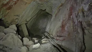 In the Underground Maze at the Abandoned Mount Etna Mine (Part 1)