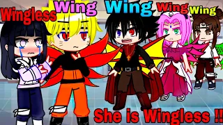 Wingless ❌ ✨ | meme | Naruto | Different? | Gacha Club