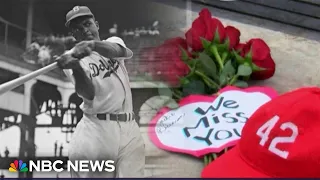 Police search for stolen statue of baseball icon Jackie Robinson
