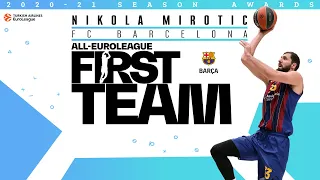 All-EuroLeague First Team: Nikola Mirotic, FC Barcelona