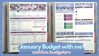 January Budget with me | Zero Based | First month of the year! | Erin Condren | Budget Planner