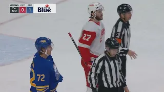 Adam Erne And Kyle Okposo Receive Matching Unsportsmanlike Penalties After Engaging Behind The Play