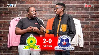 Lorch Responded Perfectly to Saleng Comparison | Mamelodi Sundowns 2-0 Maritzburg | Nkululeko Nkewu