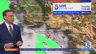 Cooler temps, rain return to SoCal's forecast