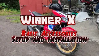 Winner X Basic Accessories Installation