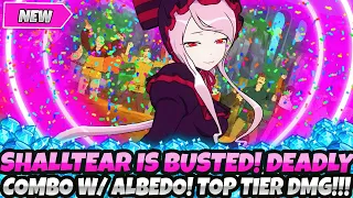 *SHALTEAR + ALBEDO = UNBELIEVABLY BUSTED!* INSANE COMBO! FIRST LOOK PVP SHOWCASE! (7DS Grand Cross