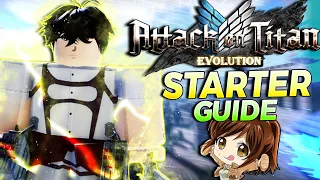 AOT: Final Evolution STARTER Guide (How to level, Cash, Perks, etc)