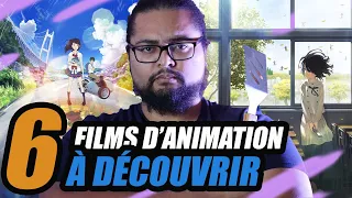 6 FILMS D'ANIMATIONS à DÉCOUVRIR