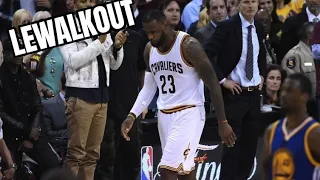LeBron James Walking Off The Court (Compilation Video)